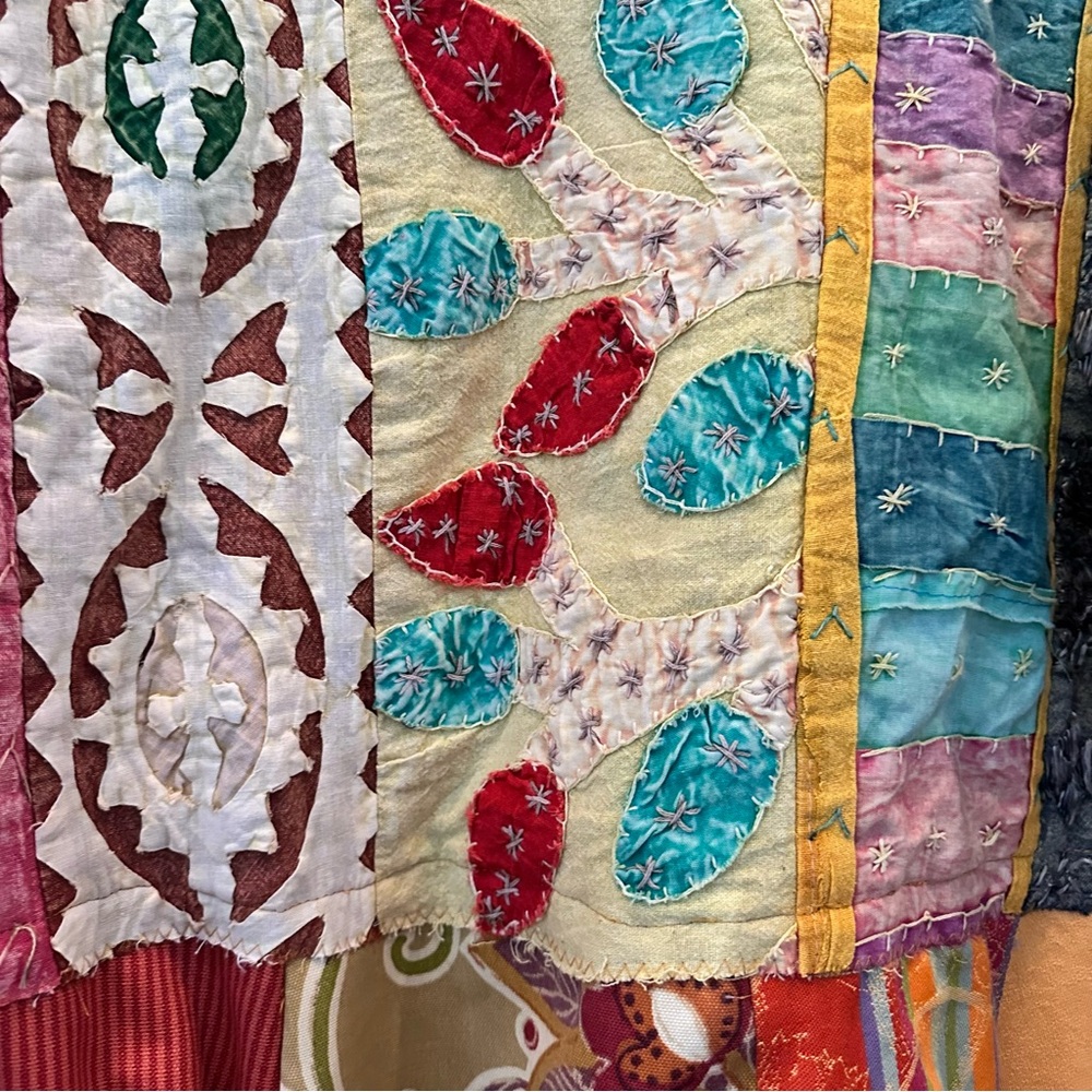 Breakfast With Matisse Colorful Patchwork Jacket NWOT - Picture 6 of 14